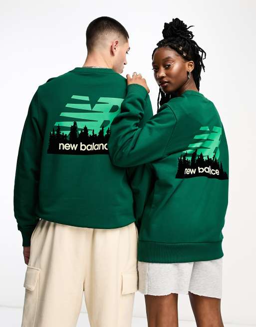 New Balance outdoors sweatshirt in green