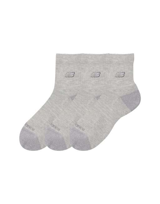 New Balance - pack de 3 calcetines quarter premium Active en gris deportivo, 2 de 4