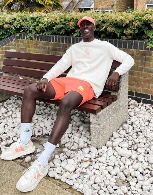 New Balance 57/40 sneakers in off white exclusive to ASOS