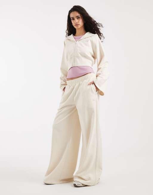 New Balance - Coastal - Conjunto color crema de felpa cepillada, 3 de 3