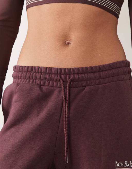 New Balance pantalon en polaire Trackside cerise, 4 de 5