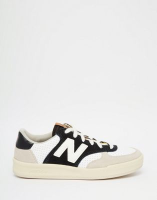 new balance 300 leather court sneaker