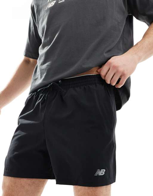 New Balance - Performance - 5 inch short in zwart