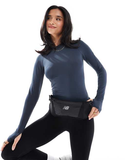 New Balance performance accessories belt in black, 2 of 4
