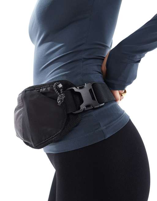 New Balance performance accessories belt in black, 3 of 4