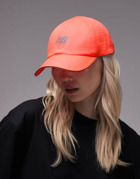 New Balance performance cap in neon red - view 1