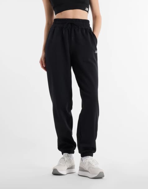New Balance Performance fleece jogger in black