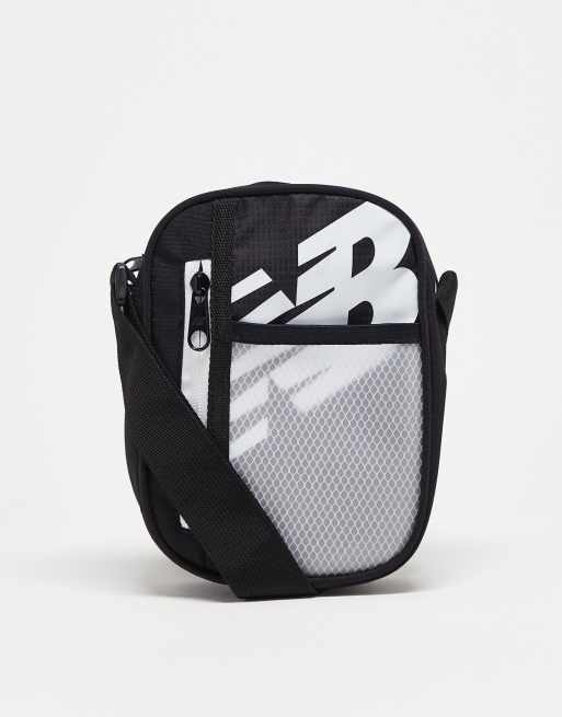 New Balance - Performance schoudertas in zwart 