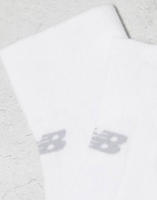 New Balance – Performance – Zestaw 6 par białych skarpetek do kostki, 3 z 4