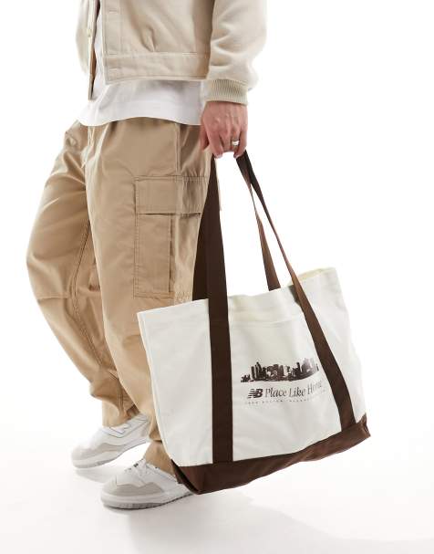 Mens tote bag hot sale with zipper