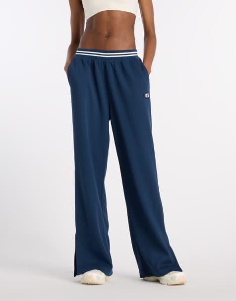 New Balance - Post Season - Pantaloni sportivi piqué blu - view 1