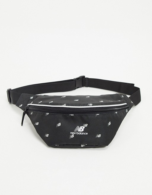 New Balance Printed Classic waistbag in black