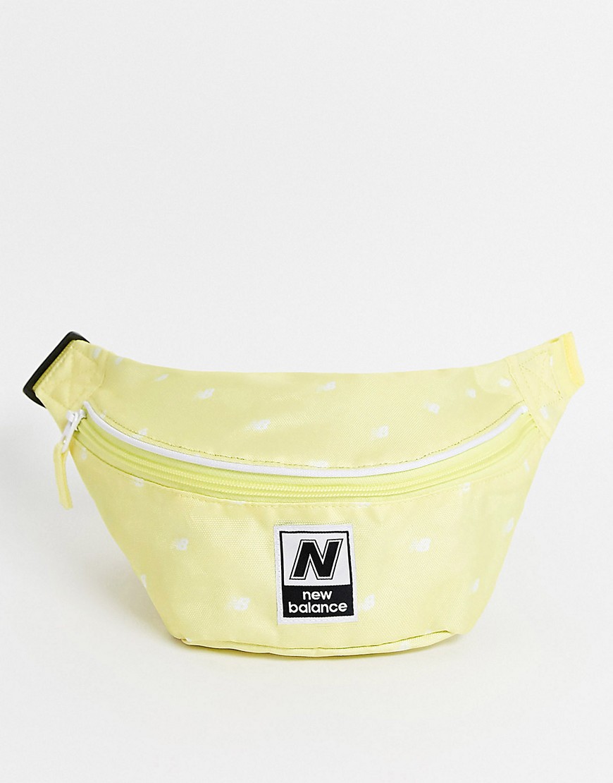 New Balance printed classic waistbag in yellow