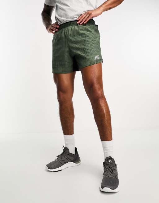 New balance impact 5 inch best sale shorts mens