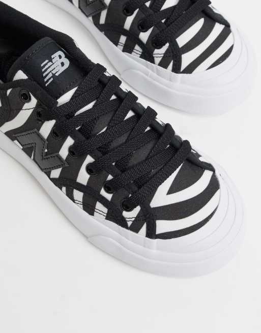 New Balance Pro Court Vulc Sneakers met zebraprint ASOS
