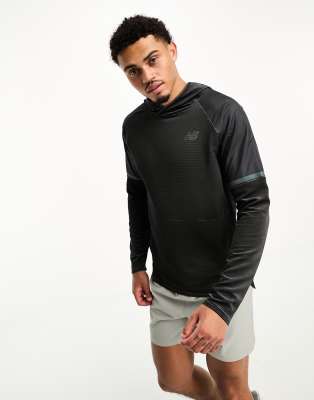 New Balance Q Speed Shift hoodie in black