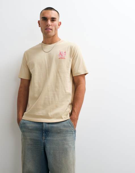 New Balance - Ramen - Camiseta color sésamo tostado - view 1