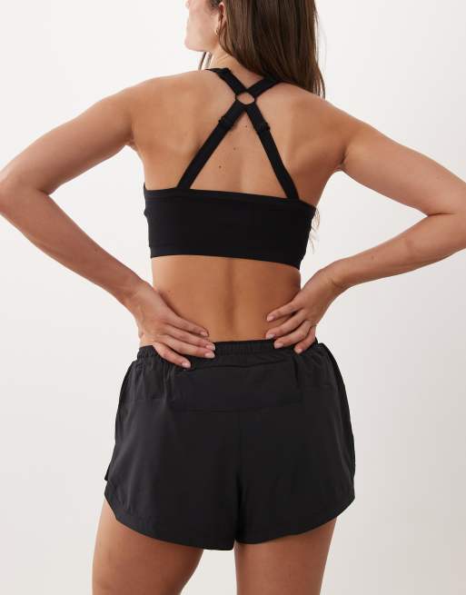 New Balance RC 3 inch running short in black, 3 of 5