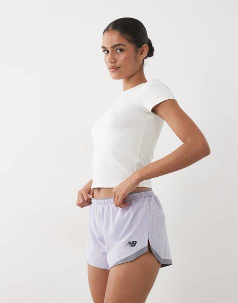 New Balance RC 3 inch short in lilac - view 1