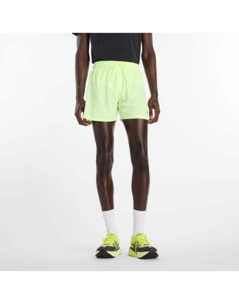 New Balance - RC - 5 inch short in afterglow groen - view 1