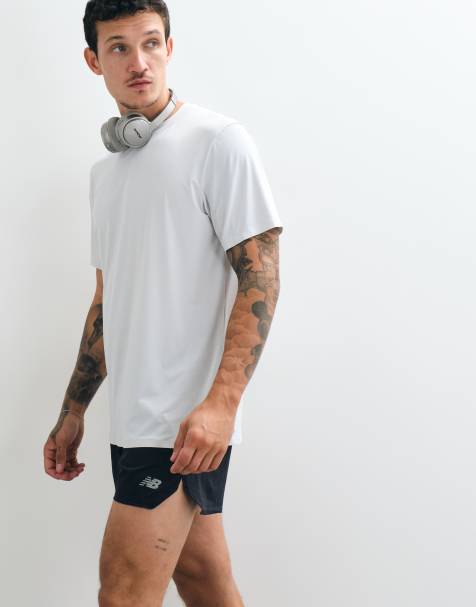 New Balance RC 5-tums shorts i svart - view 1