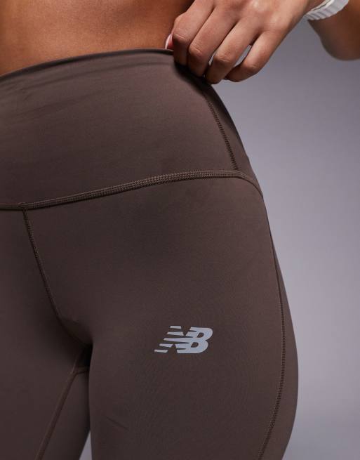 New Balance – RC – Chokladbruna leggings, 25 tum, 2 av 5