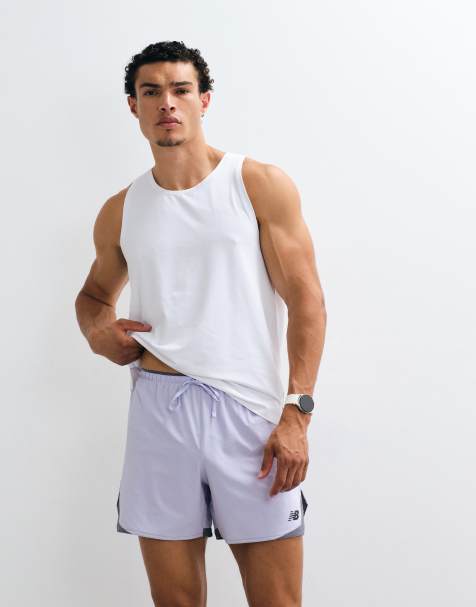 New Balance RC Essential 5-Inch-Shorts in Flieder - view 1