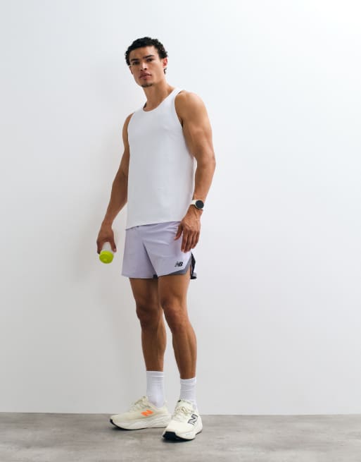 New Balance RC Essential 5-Inch-Shorts in Flieder, 2 von 5