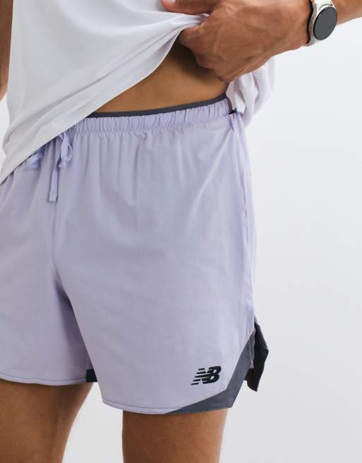 New Balance RC Essential 5-Inch-Shorts in Flieder, 3 von 5