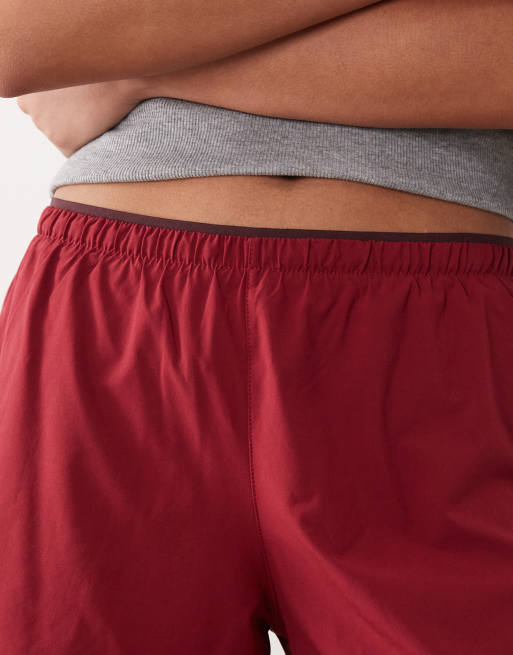 New Balance Rc Essential short 5" en rouge podium, 5 de 5