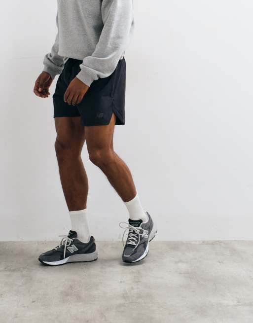 New Balance Rc essential short 5" in black, 3 of 5