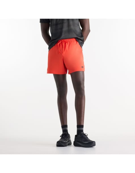 New Balance Rc essential short 5" in neo flame - view 1