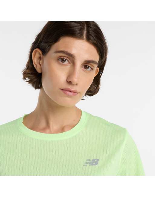 New Balance - RC Essential - T-shirt - Vert afterglow chiné, 4 de 4