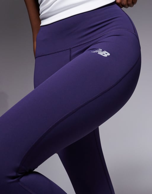 New Balance – RC – Granatowe legginsy o długości 25 cali, 4 z 5