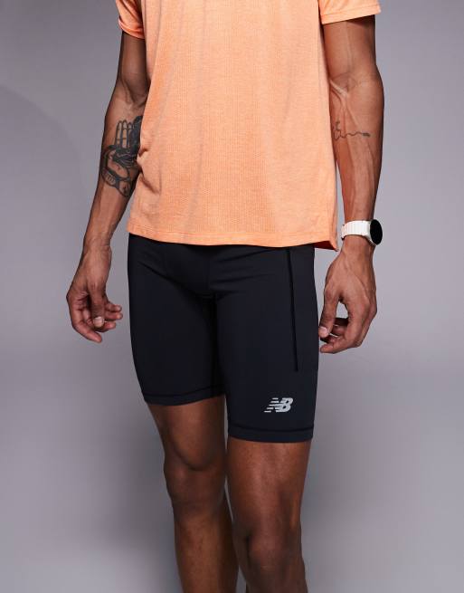 New Balance - RC - Halve legging van 9" met zak in zwart, 3 van 5