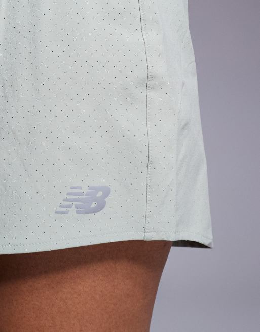 New Balance – RC – Jasnozielone szorty o długości 3 cali, 3 z 5