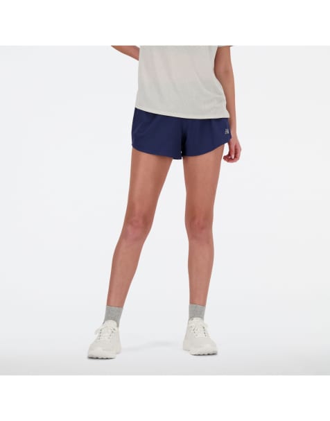 New Balance - Rc - Pantaloncini blu navy da 8 cm - view 1