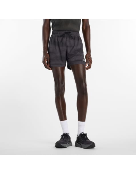 New Balance - RC - Short 5 pouces à imprimé - Noir - view 1