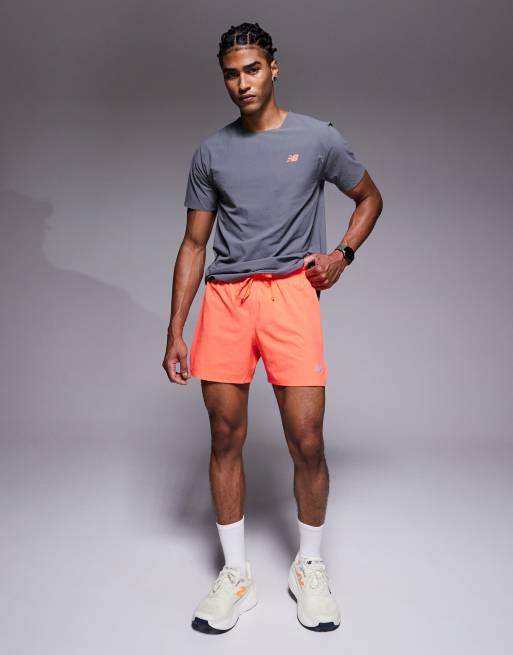 New Balance – RC – Shorts in Rot, 5 Zoll Schrittlänge, 2 von 5