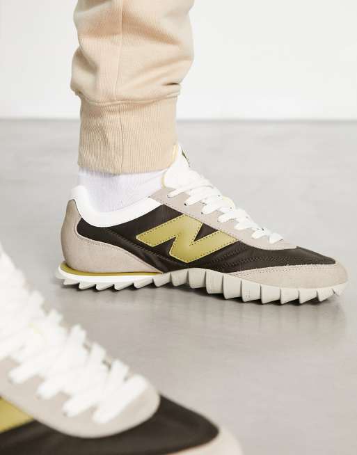New balance 496 pelle marrone hot sale