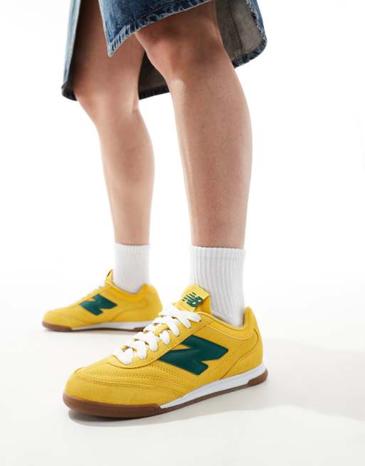 New Balance RC42 rubber sole sneakers in yellow and green Exclusive to ASOS ASOS