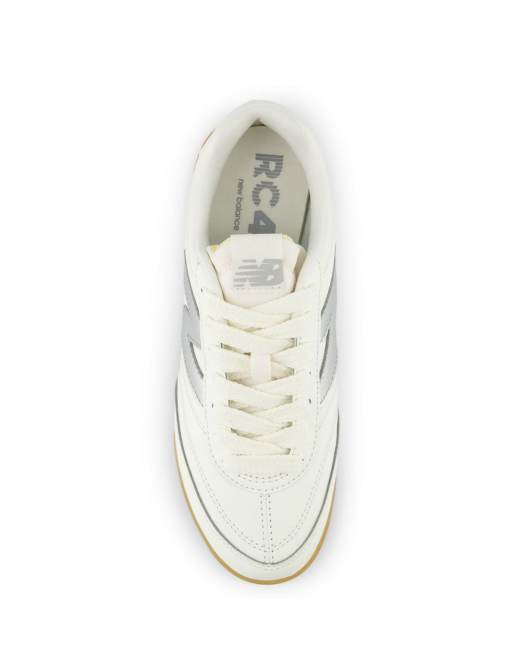 New Balance – RC42 – Sneaker in Weiß mit silbernem Detail, 2 von 4