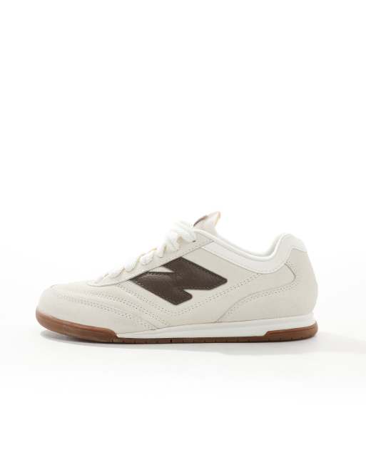 New Balance RC42 sneakers in off white and brown - exclusive to ASOS