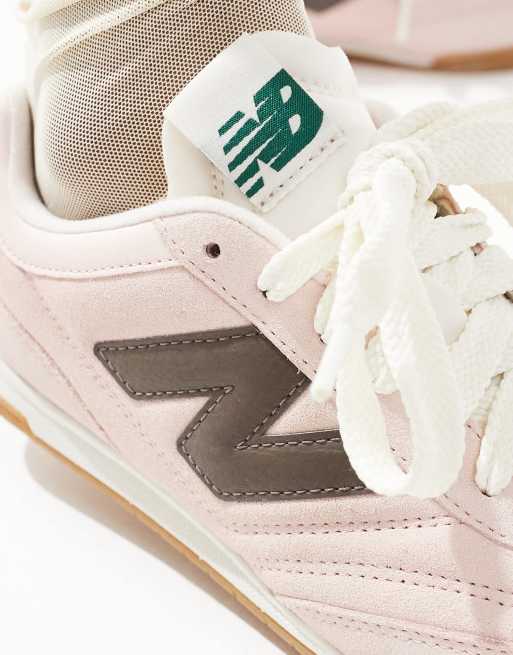 New Balance RC42 sneakers in pink and brown detail with gumsole - Exclusive to ASOS