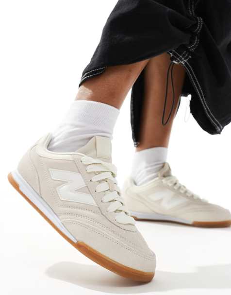 New Balance RC42 trainers in beige - view 1