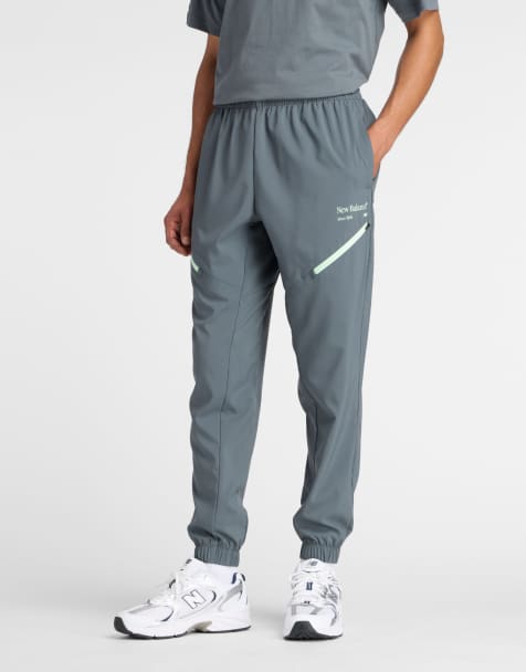 New Balance Reimagined woven jogger in grey