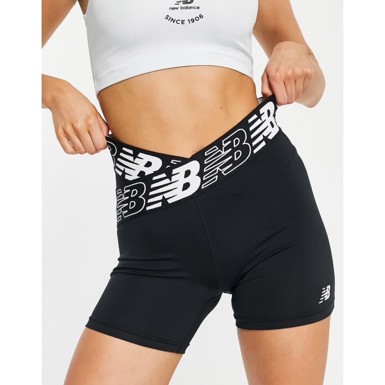 New Balance Relentless fitted short in black