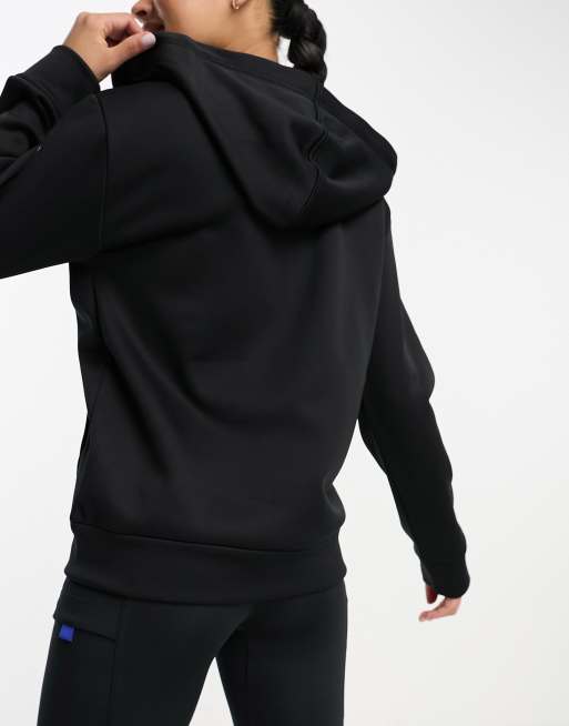 New Balance relentless performance fleece in black