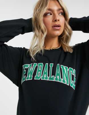 new balance black sweatshirt