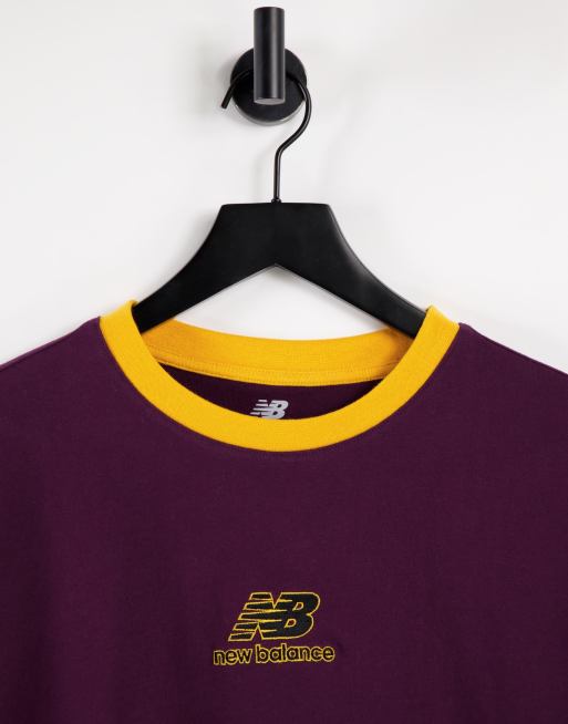 Burgundy new balance outlet asos